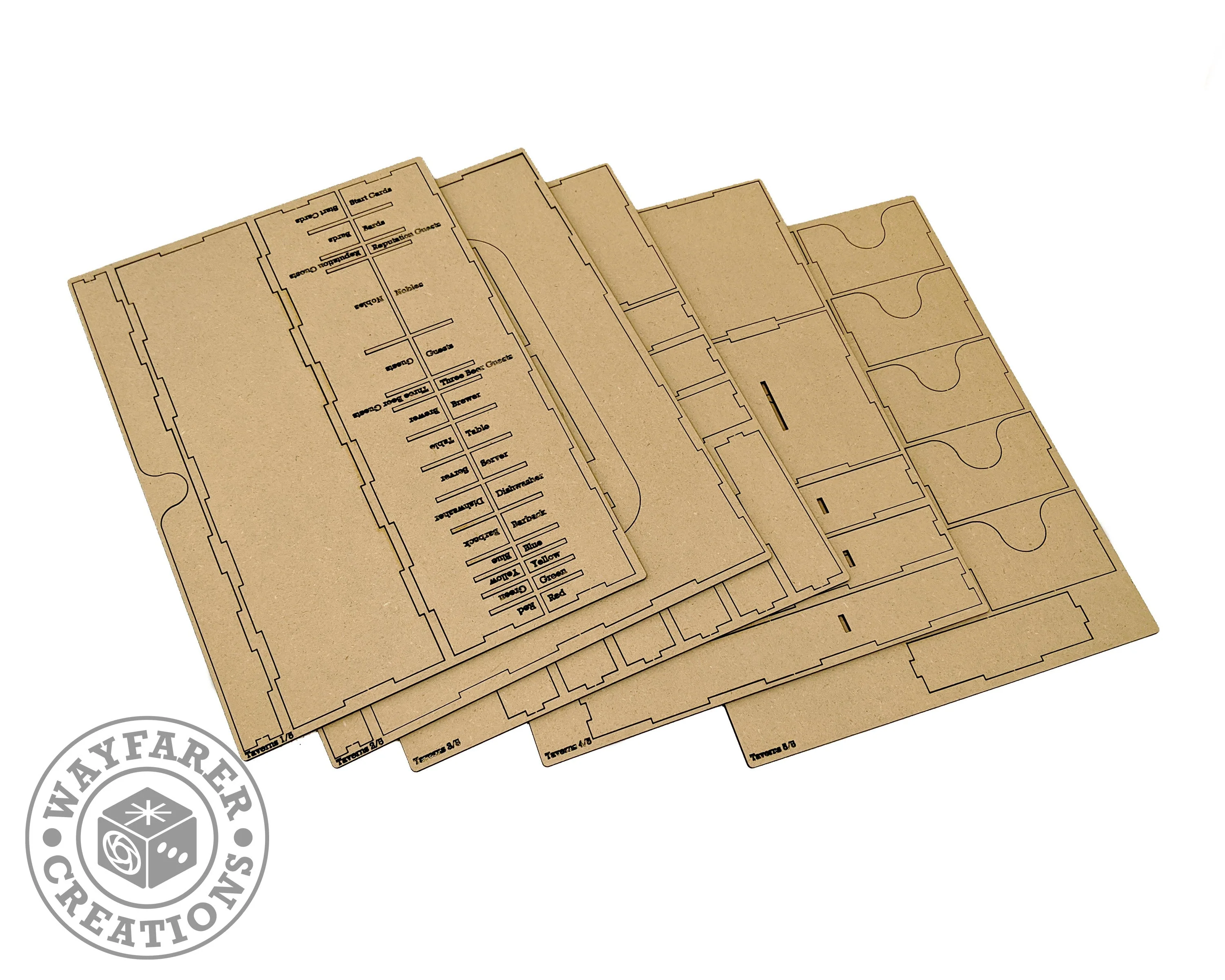 Taverns of Tiefenthal Board Game Organizer Insert - Image 4