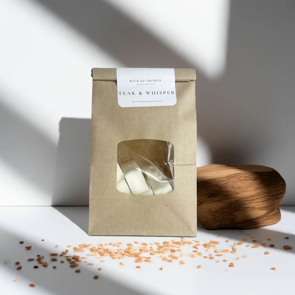 Teak & Whisper Wax Melt - Image 2