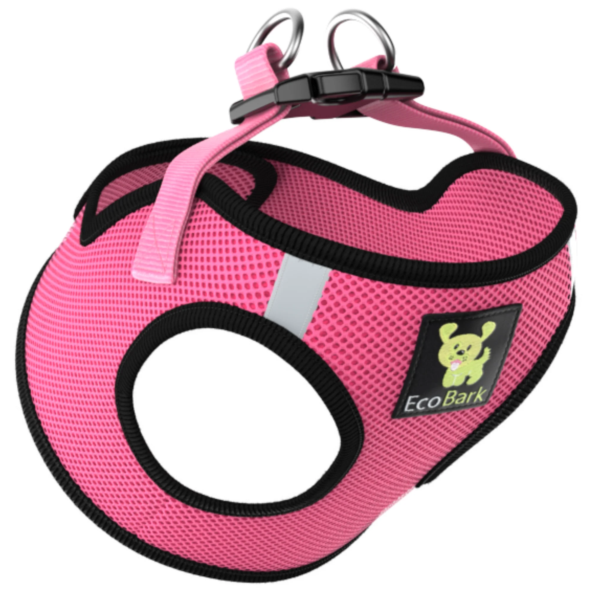 Teal Step In Dog Harness - Rapid Fastener Reflective Soft Mesh Vest Halter for Puppies and XXXS to Small Dogs - Image 13