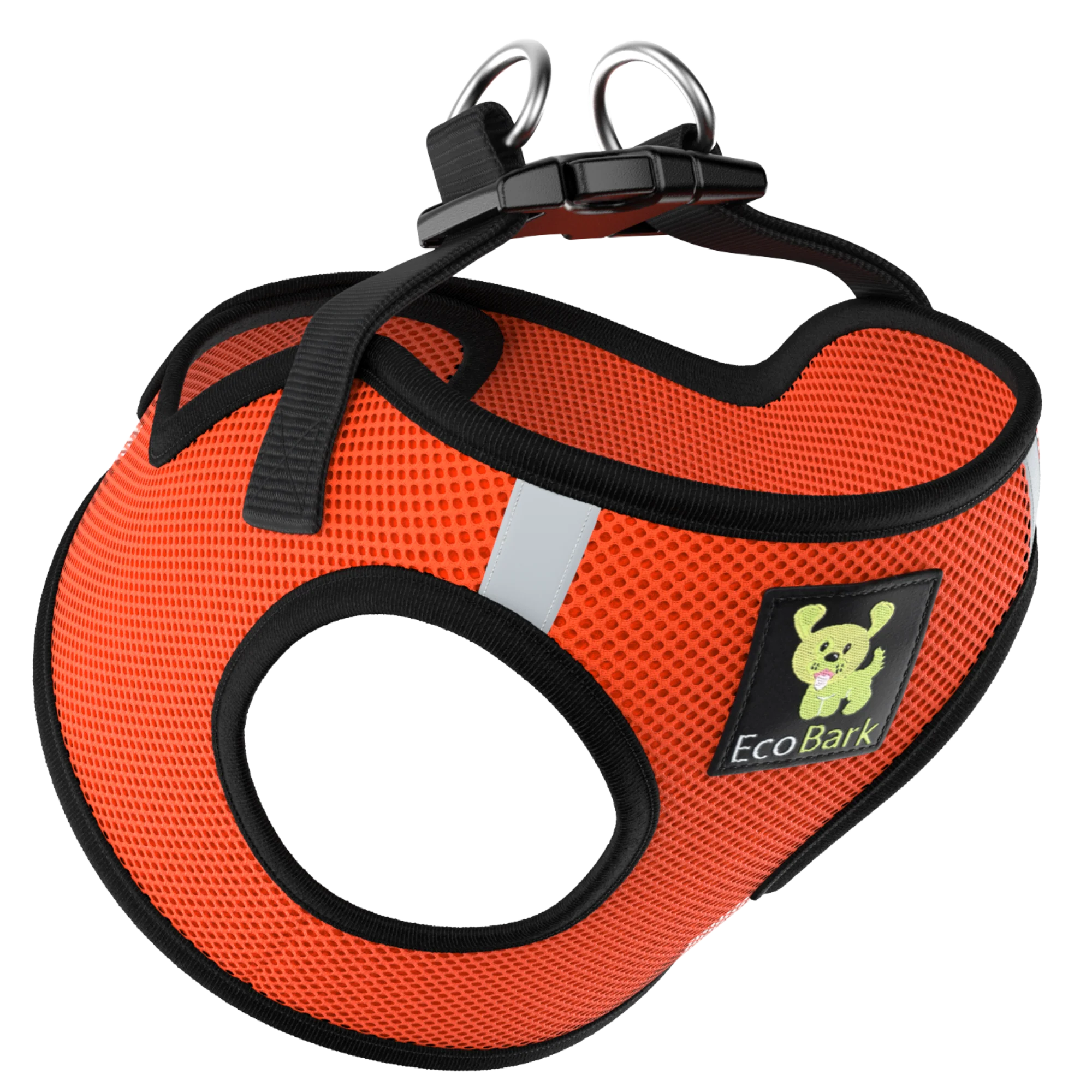 Teal Step In Dog Harness - Rapid Fastener Reflective Soft Mesh Vest Halter for Puppies and XXXS to Small Dogs - Image 22