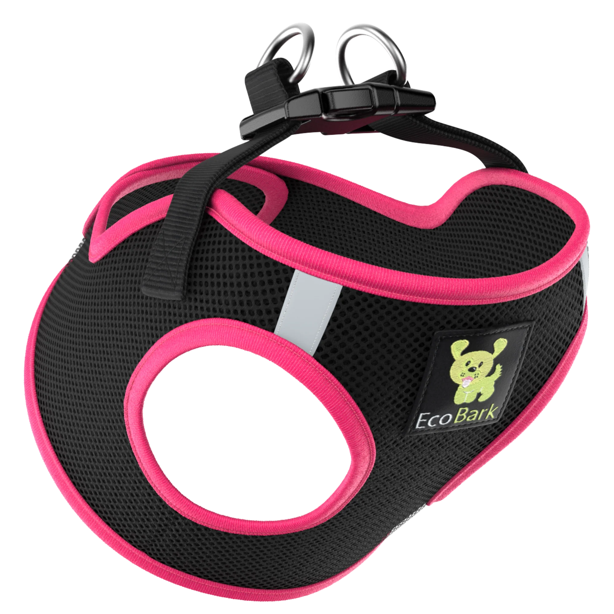 Teal Step In Dog Harness - Rapid Fastener Reflective Soft Mesh Vest Halter for Puppies and XXXS to Small Dogs - Image 23