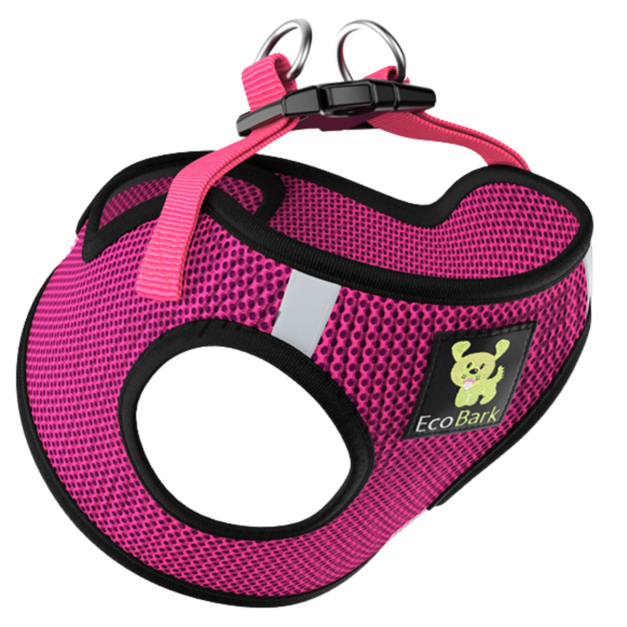 Teal Step In Dog Harness - Rapid Fastener Reflective Soft Mesh Vest Halter for Puppies and XXXS to Small Dogs - Image 32