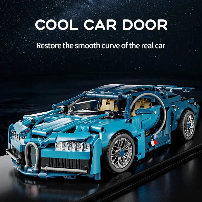 Technical Racing Sport Car 1280PCS Model Building Blocks City Mechanical Speed Vehicle Supercar Brick Puzzle Toys Kid Adult Gift - Image 13