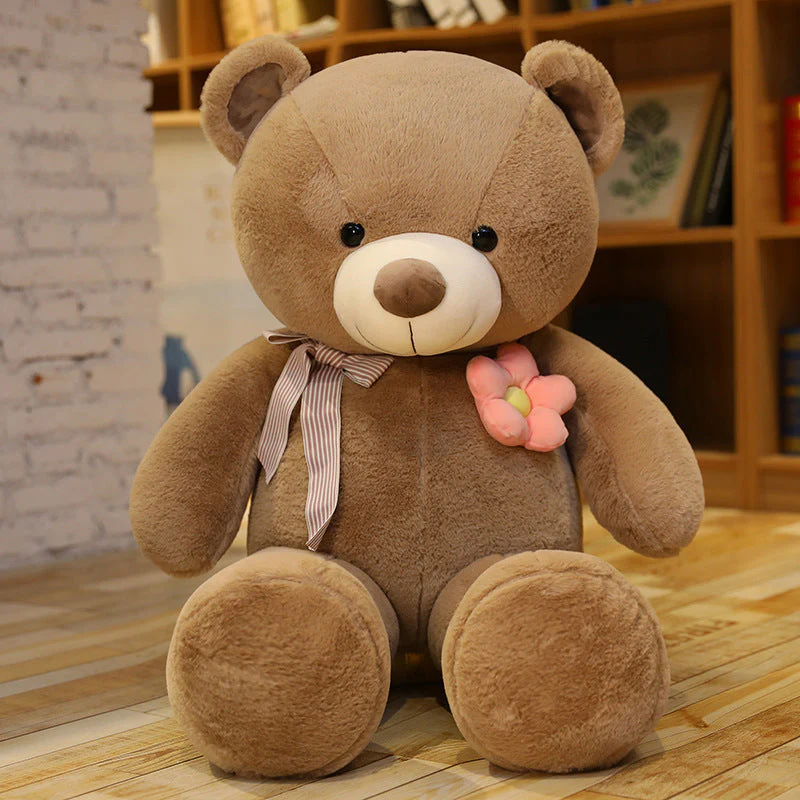 Teddy Bear Doll Big Bear Plush Toy Flower BEBEAR Ragdoll Doll - Image 2