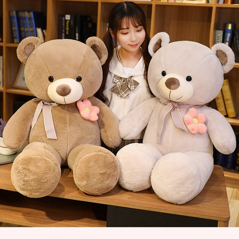 Teddy Bear Doll Big Bear Plush Toy Flower BEBEAR Ragdoll Doll - Image 4