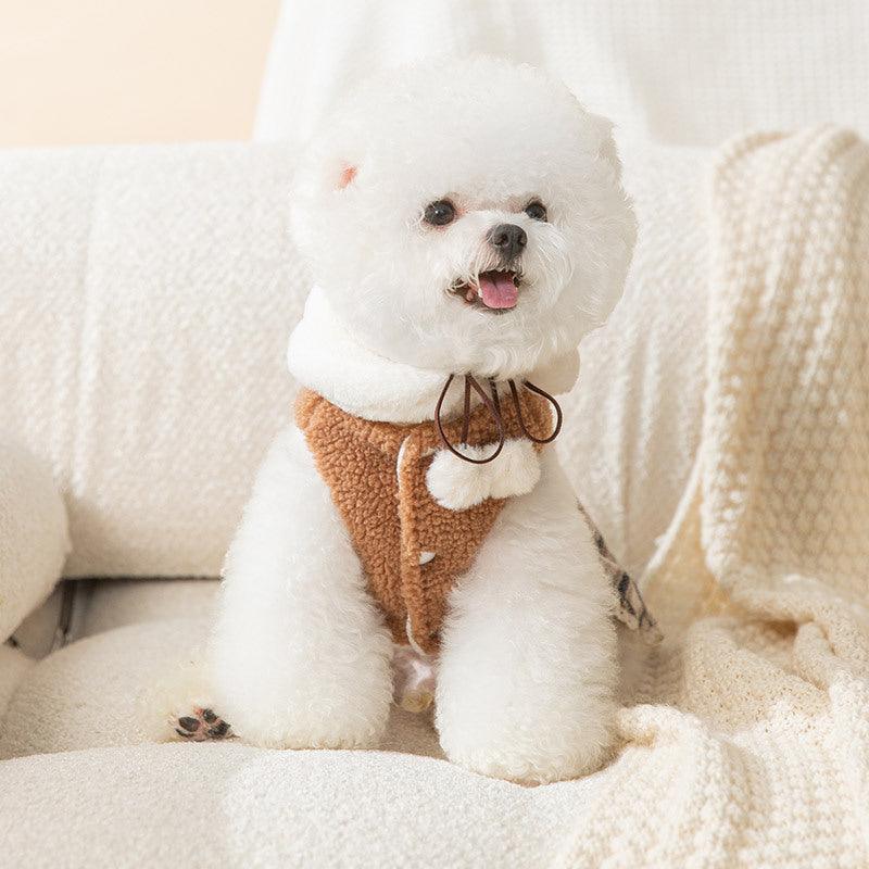 Teddy Bear Small Pet Winter Dress - Image 2