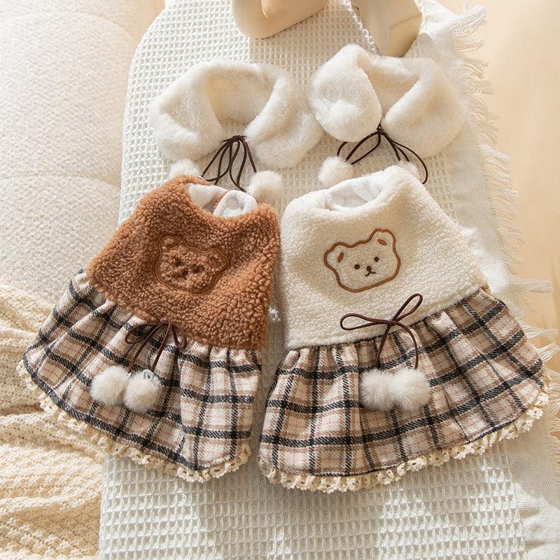 Teddy Bear Small Pet Winter Dress - Image 4