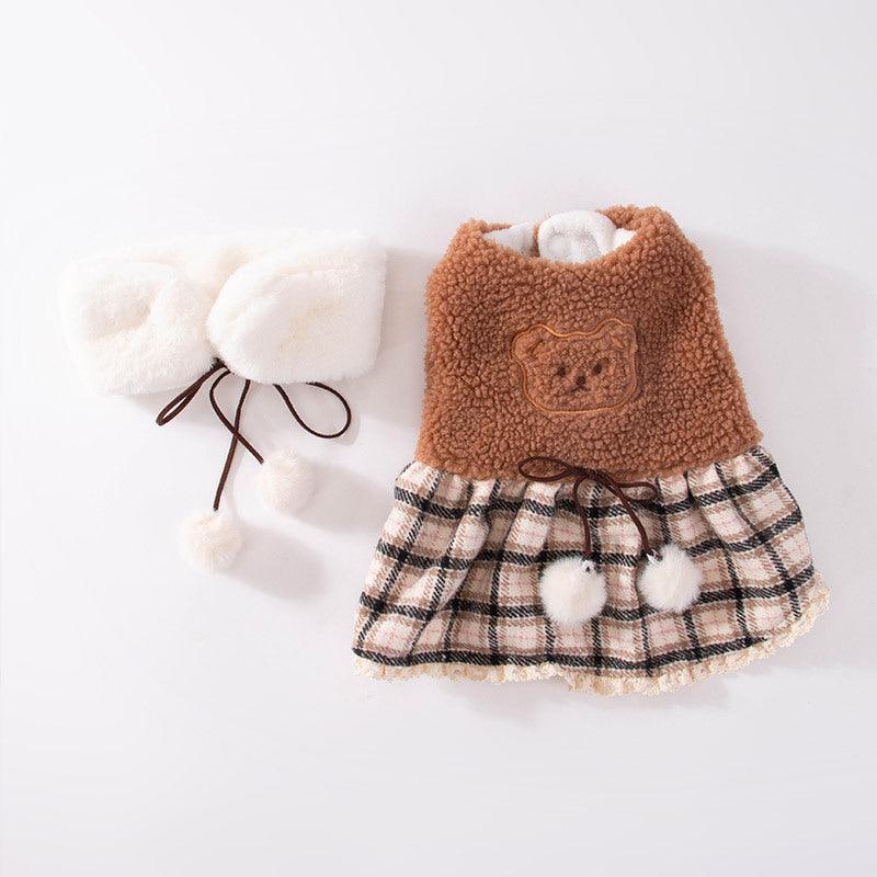 Teddy Bear Small Pet Winter Dress - Image 6