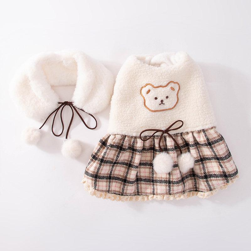 Teddy Bear Small Pet Winter Dress - Image 7