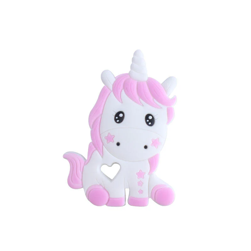 Teething Silicone Pacifier Clip With Toy - Image 17