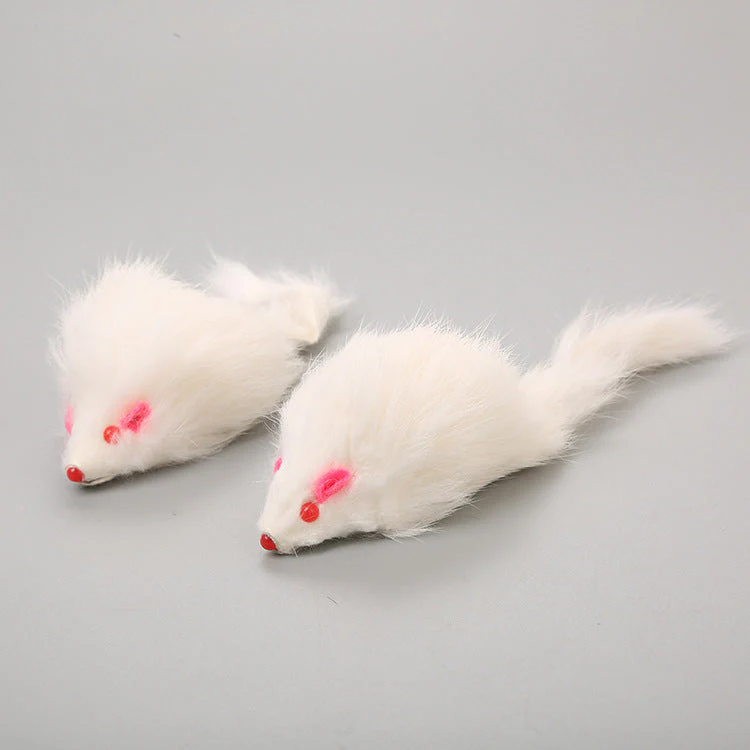 Telescopic Hanging Mouse Cat Toy - Image 2