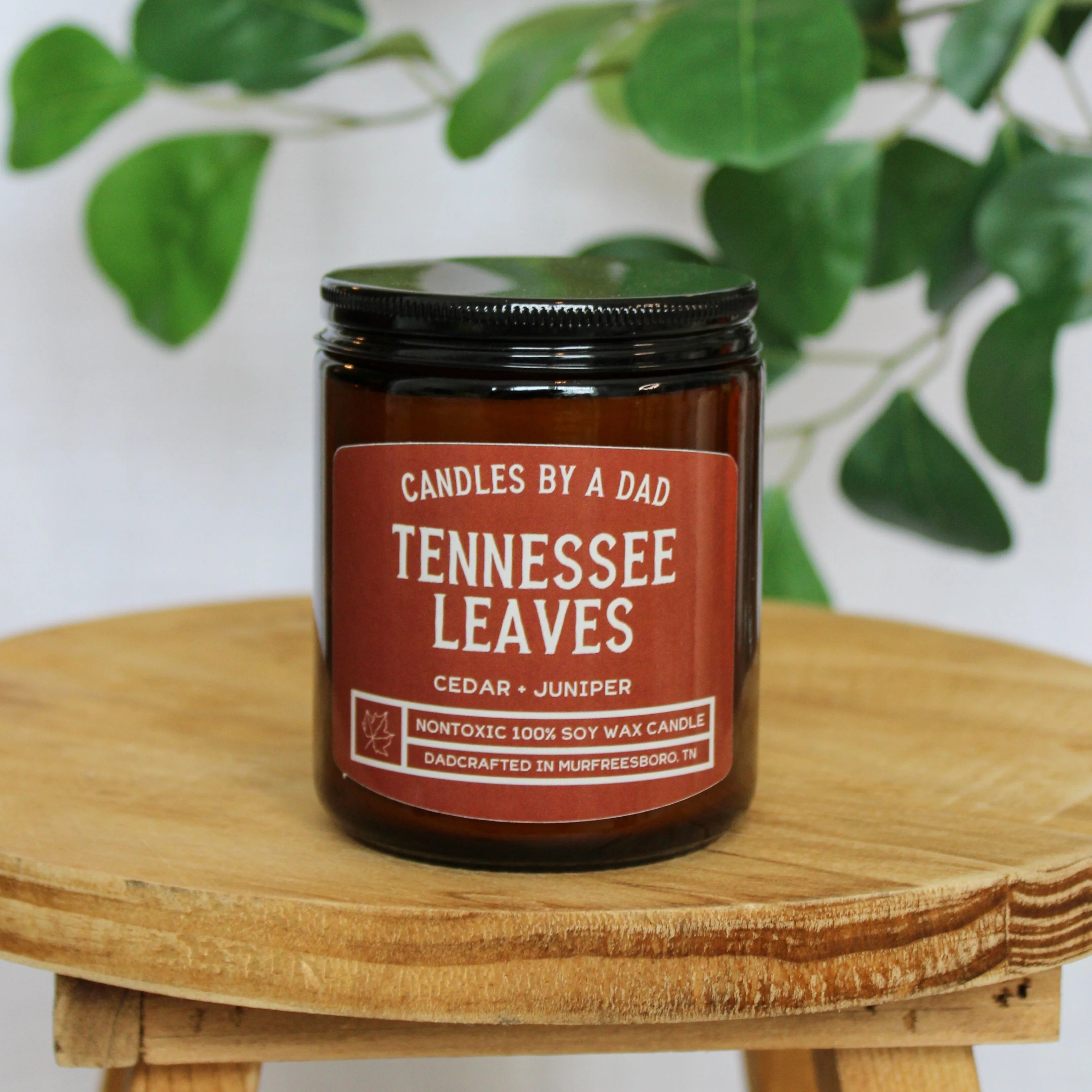 Tennessee Leaves 7oz Candle - Image 2
