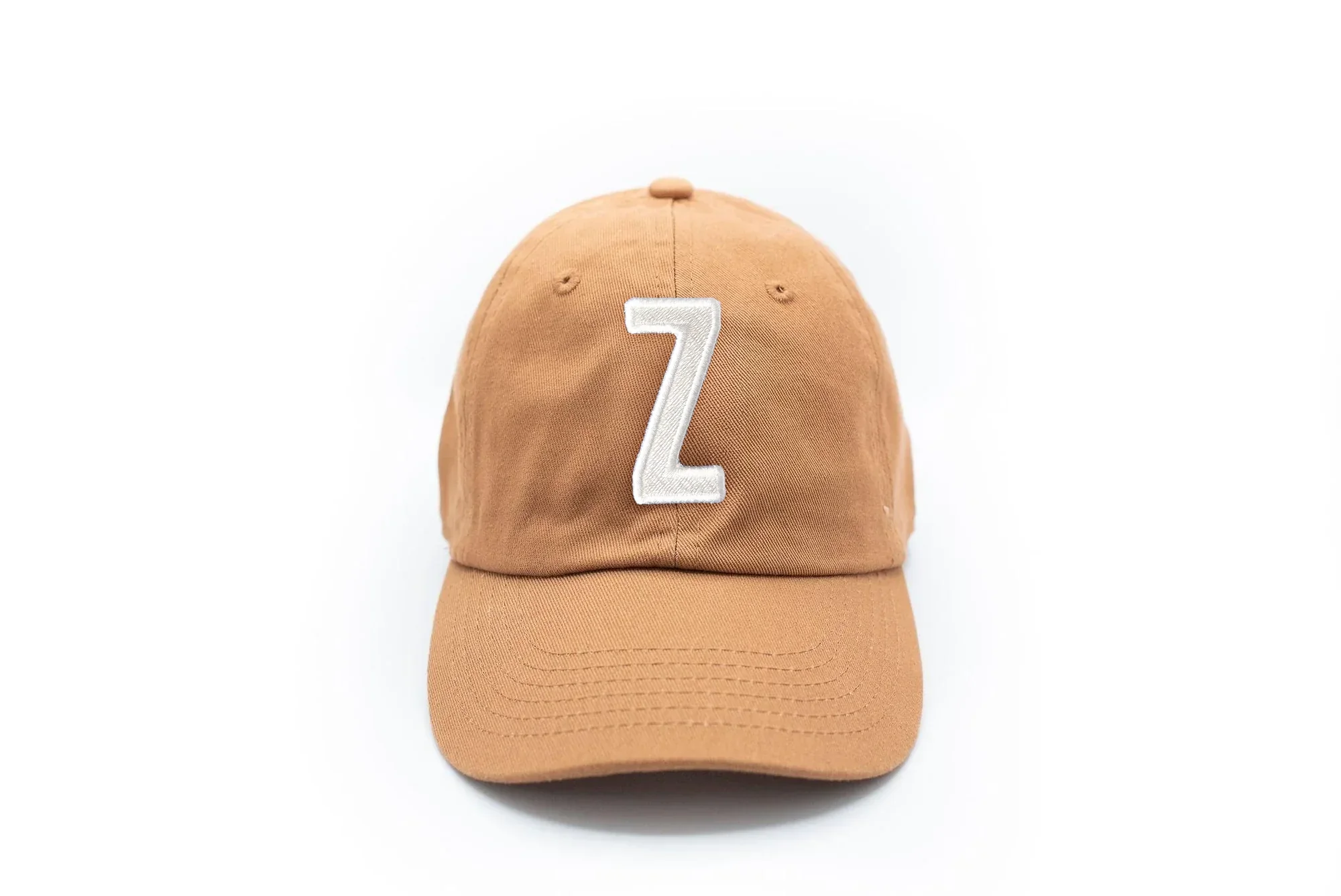 Terra Cotta Letter Baseball Hat - Image 35