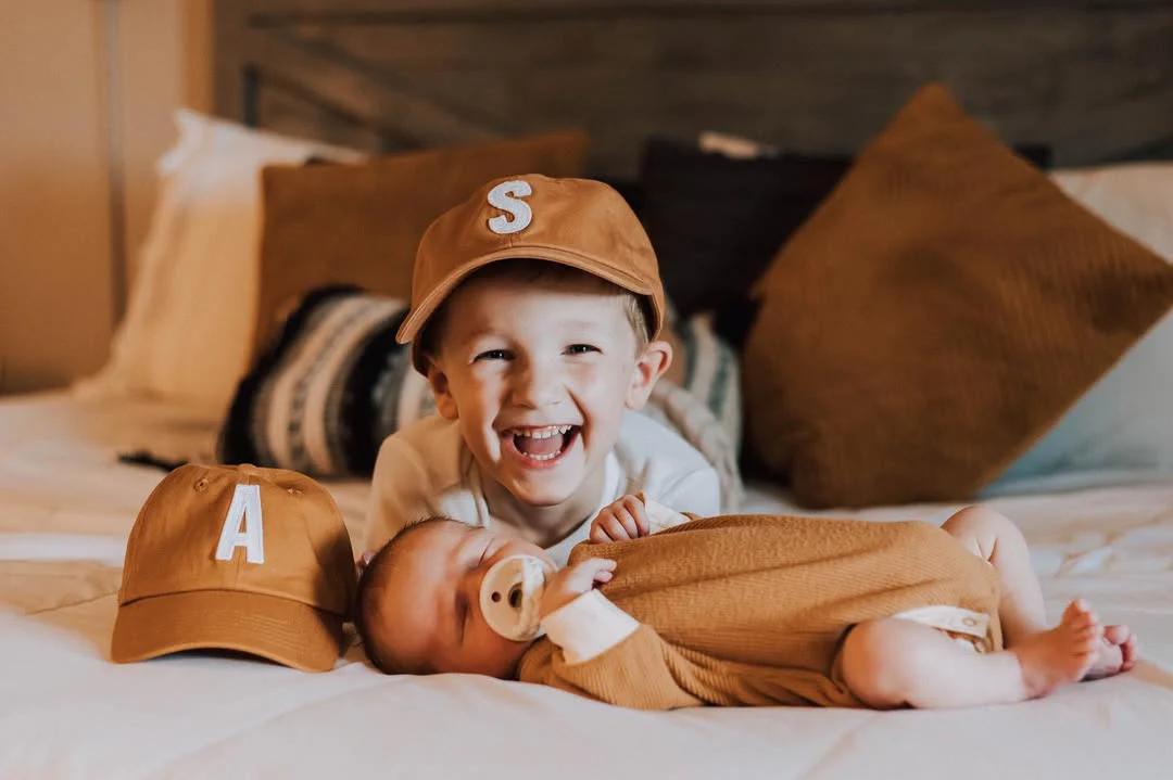 Terra Cotta Letter Baseball Hat - Image 5