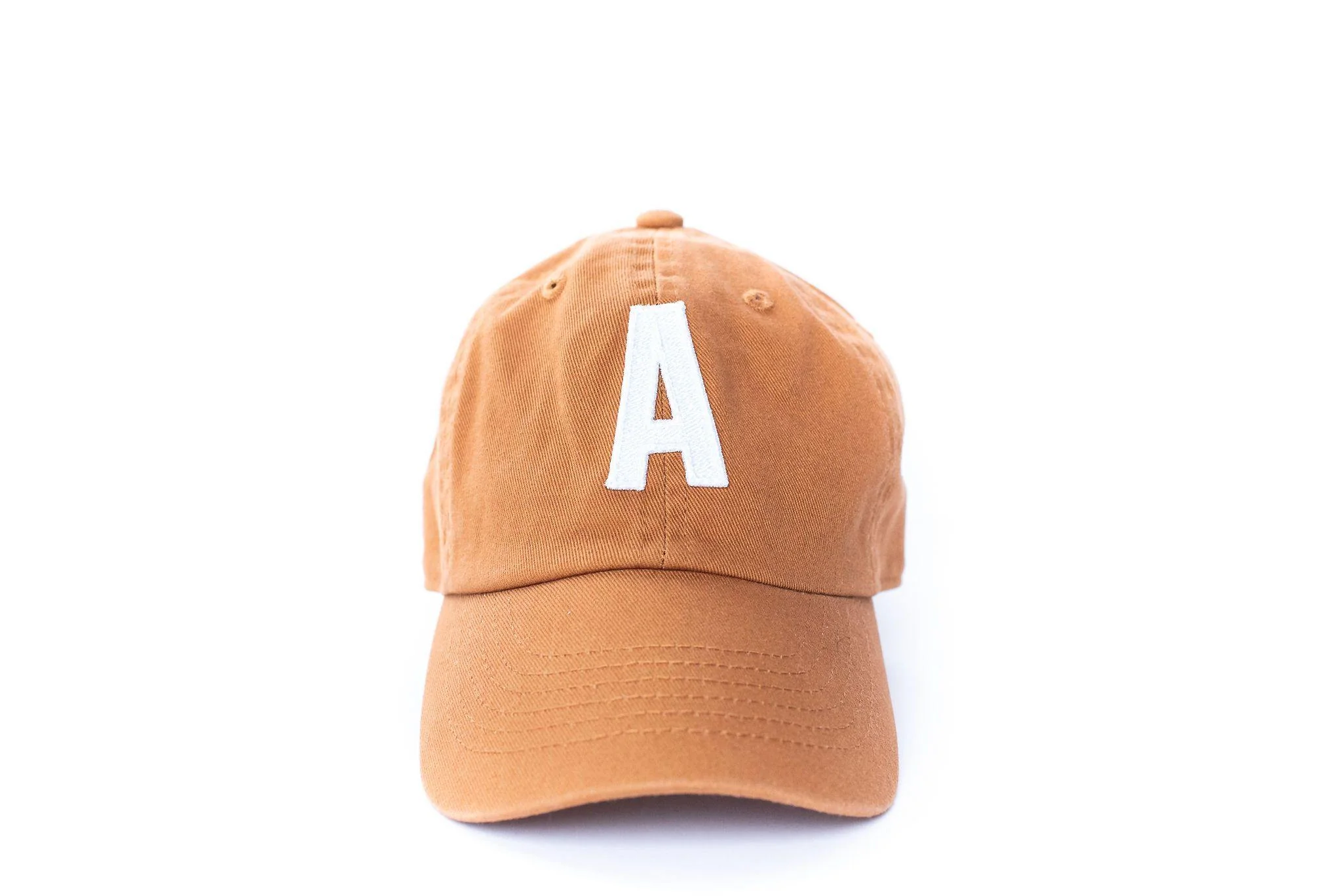 Terra Cotta Letter Baseball Hat - Image 6