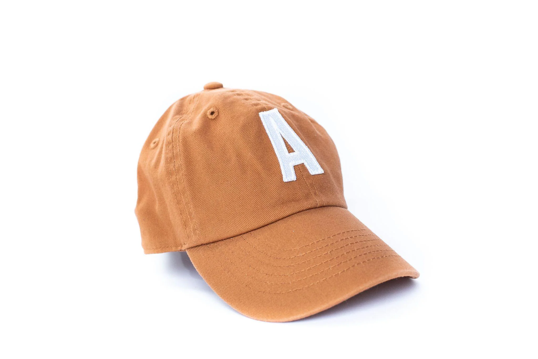 Terra Cotta Letter Baseball Hat - Image 7