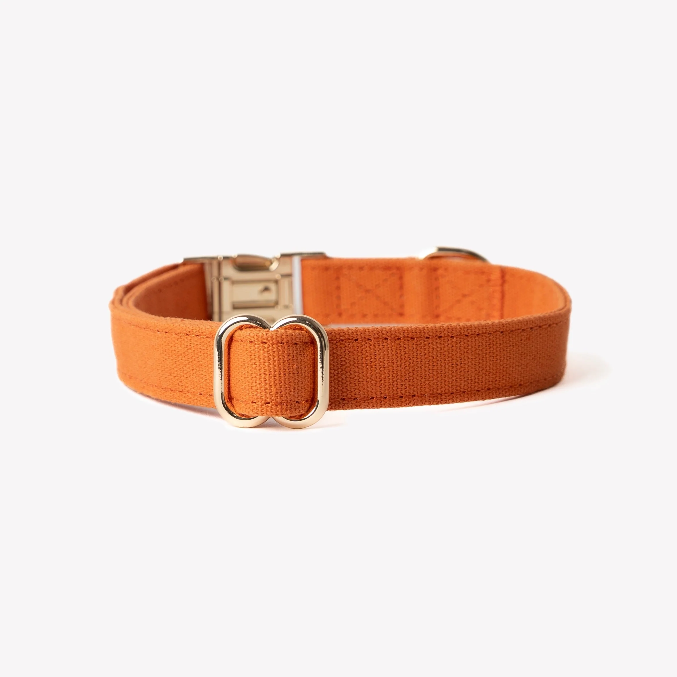 'Terracotta' - Canvas Dog Collar - Image 2