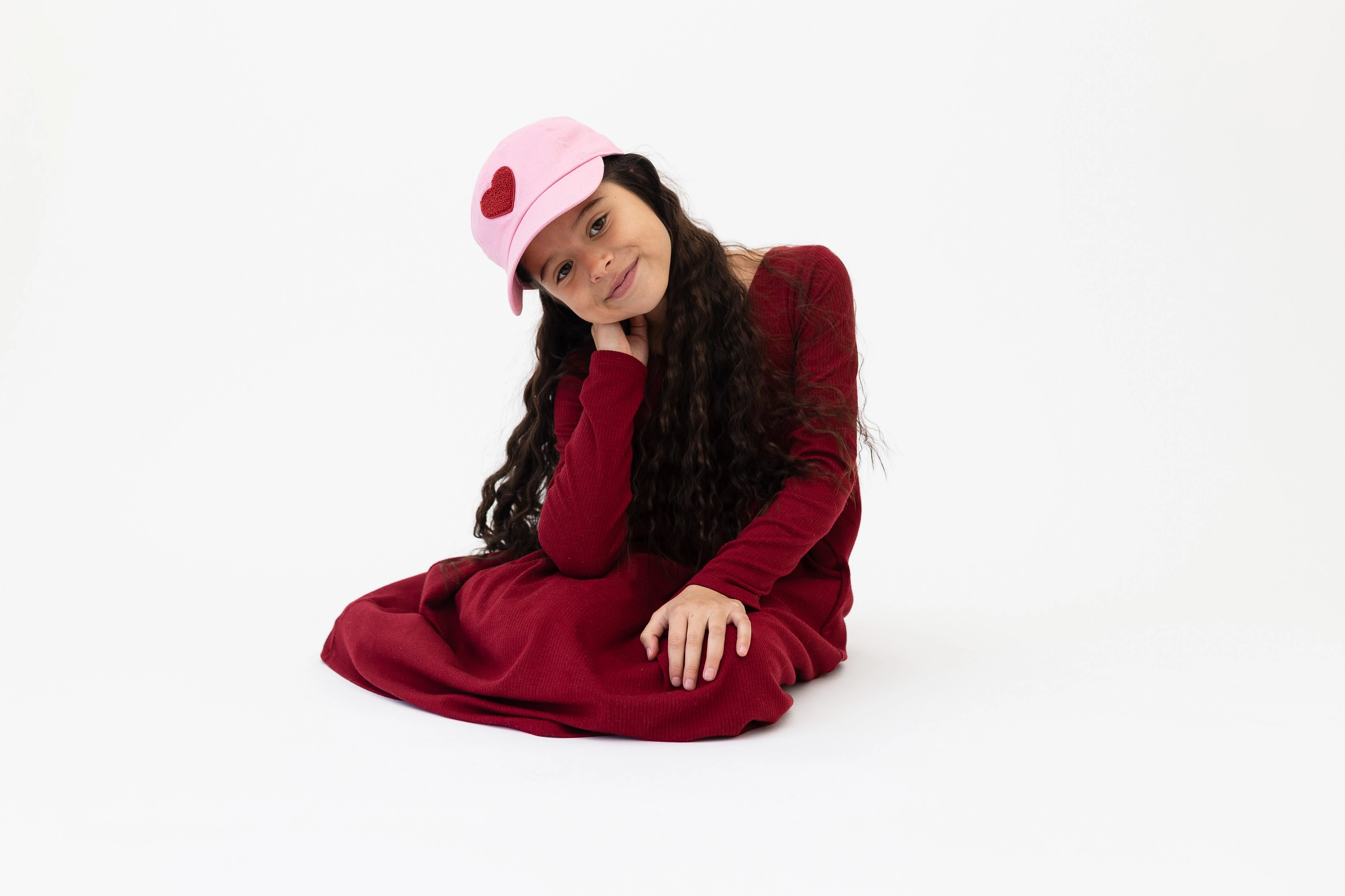 Terry Heart Baseball Hat - Image 10