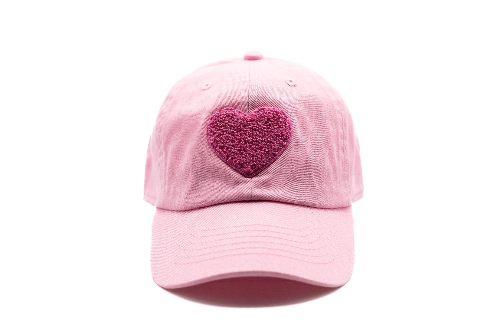 Terry Heart Baseball Hat - Image 3