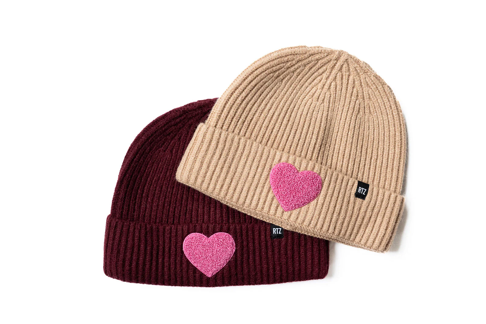 Terry Heart Patch Beanie - Image 11
