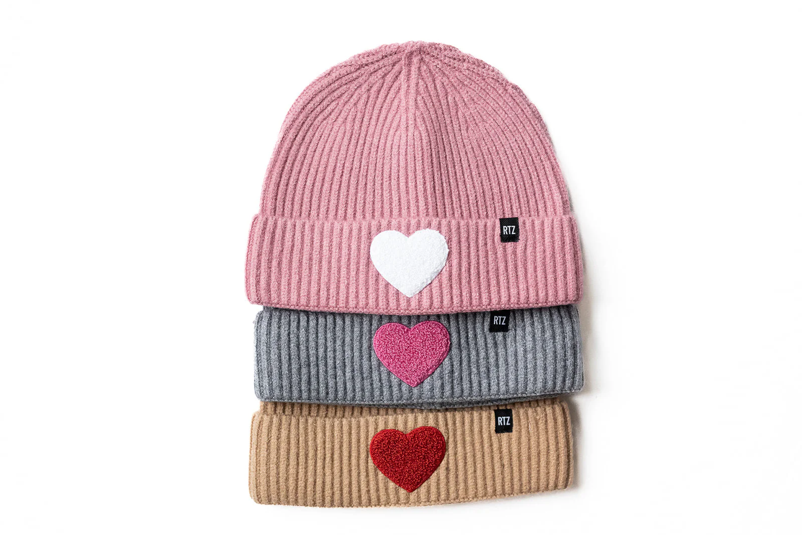 Terry Heart Patch Beanie - Image 27