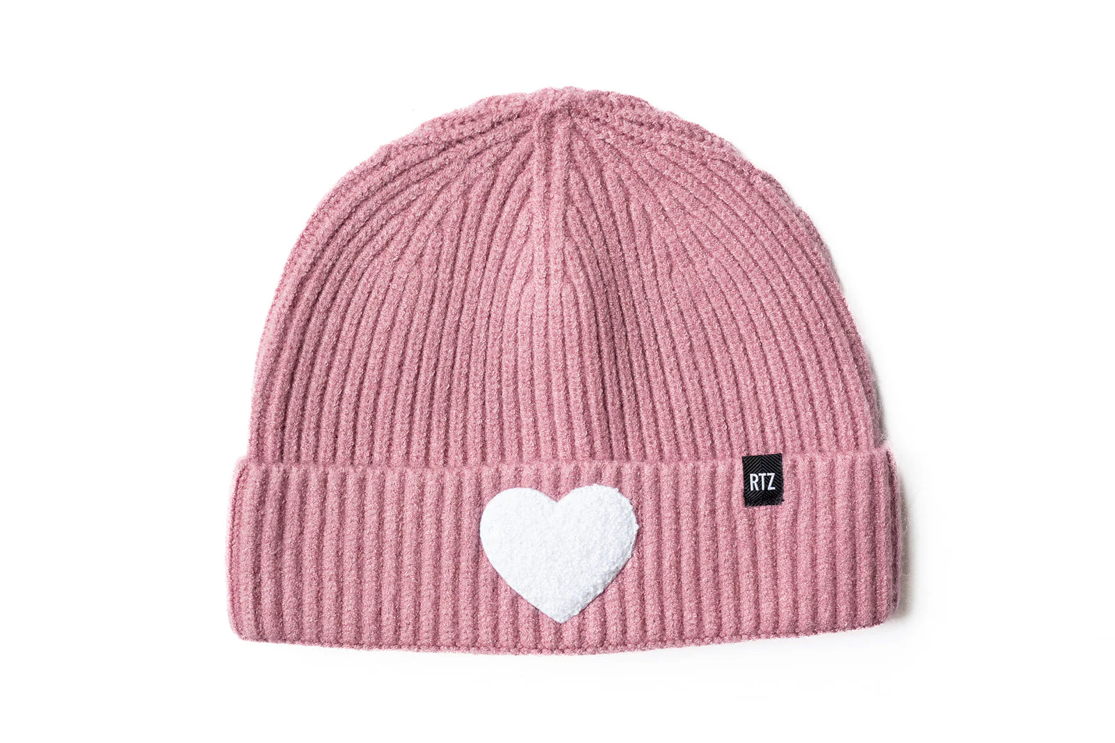 Terry Heart Patch Beanie - Image 3