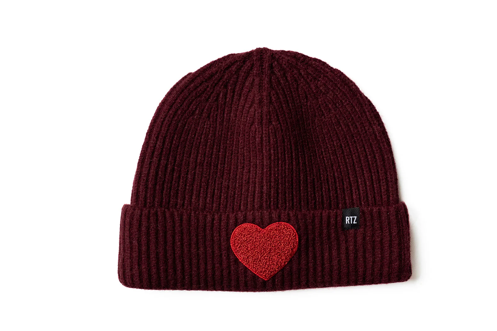Terry Heart Patch Beanie - Image 8