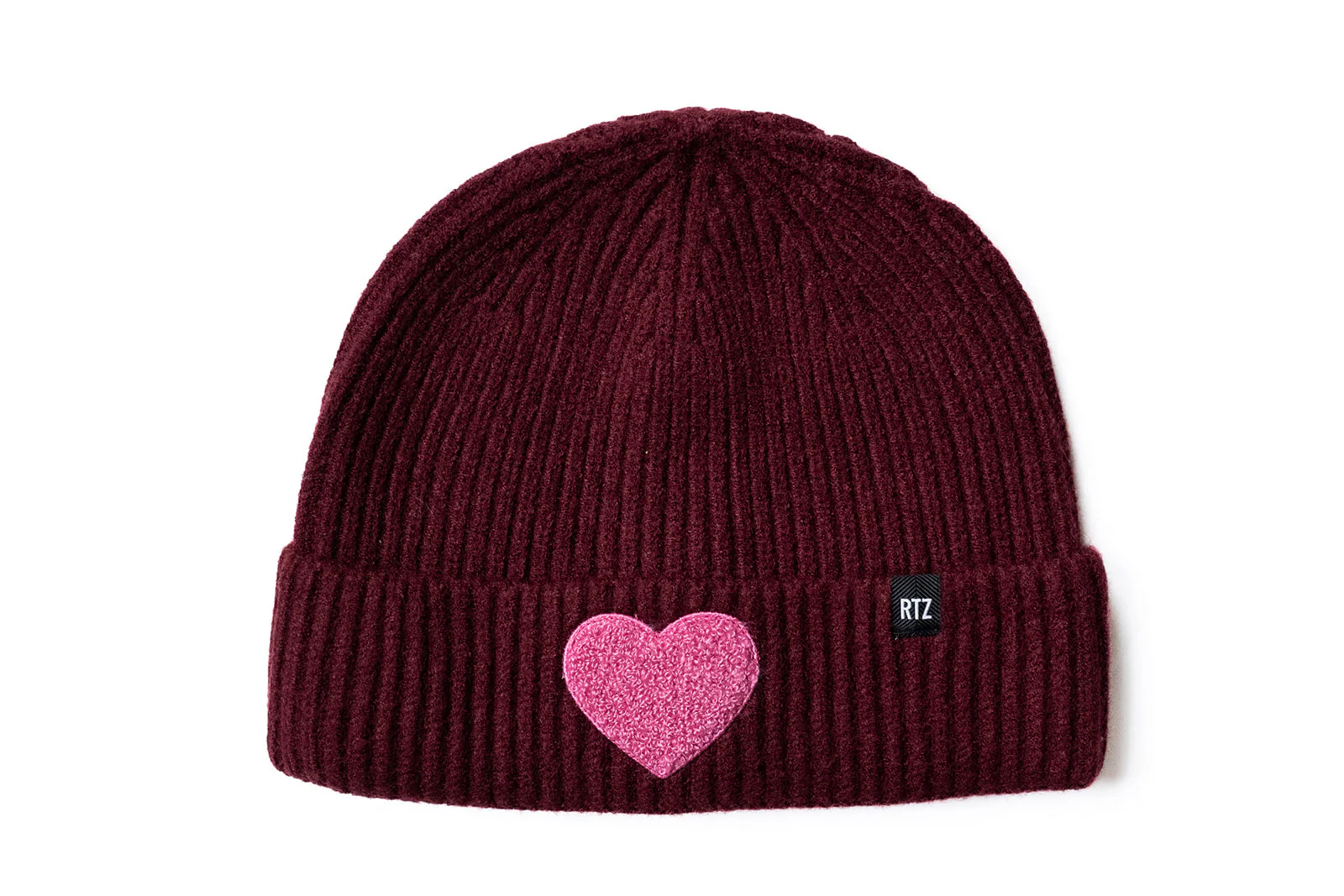 Terry Heart Patch Beanie - Image 9