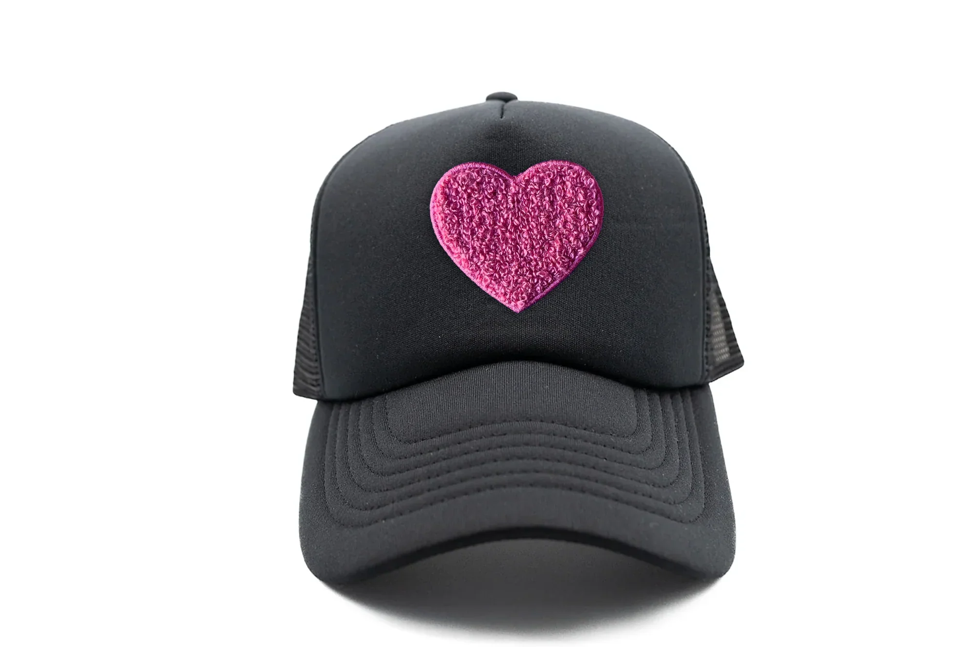 Terry Heart Trucker Hat - Image 15