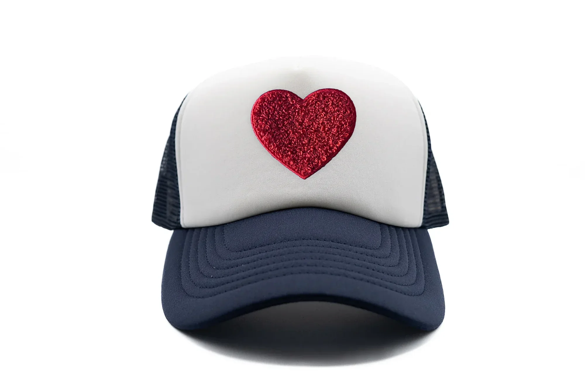 Terry Heart Trucker Hat - Image 23