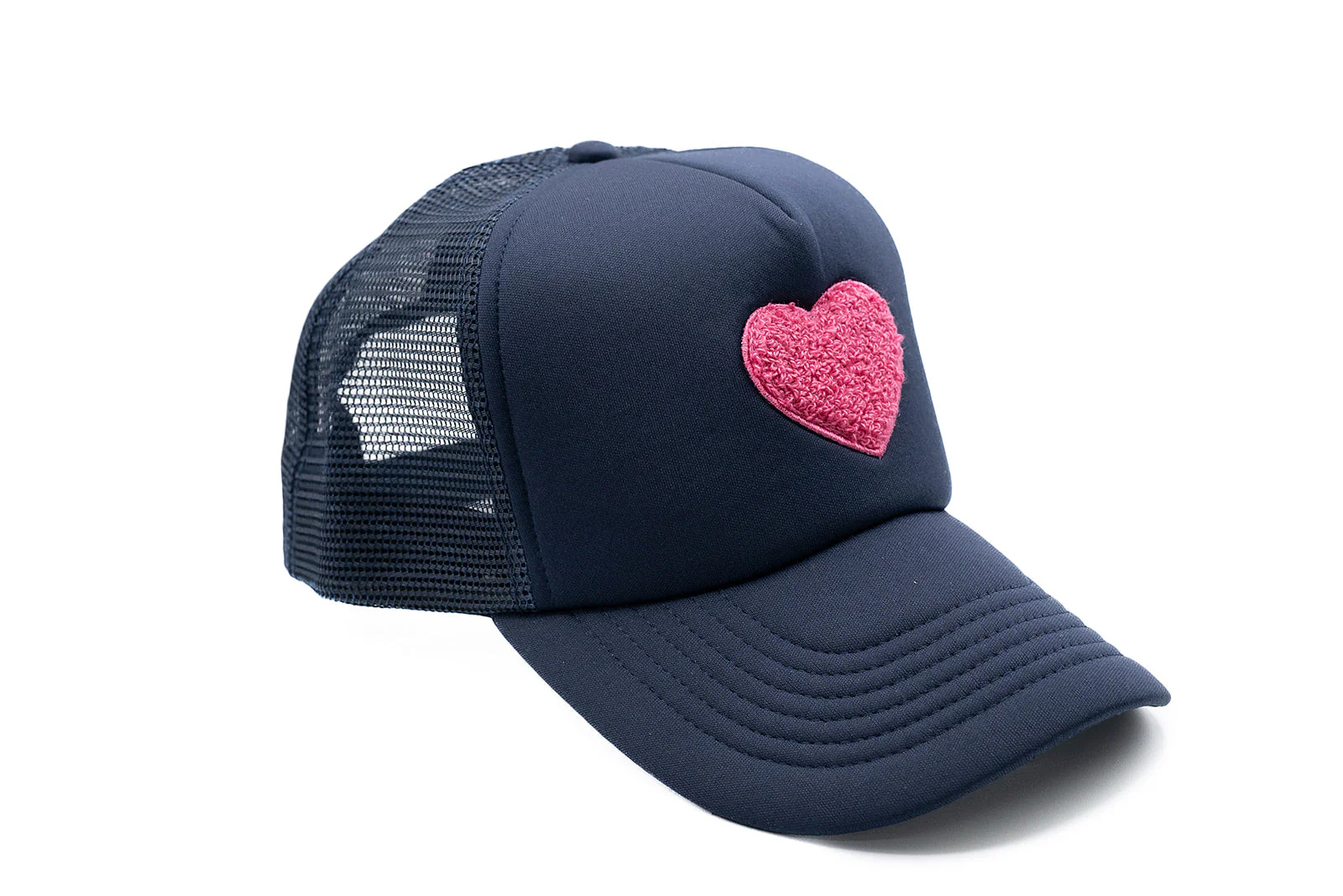 Terry Heart Trucker Hat - Image 3