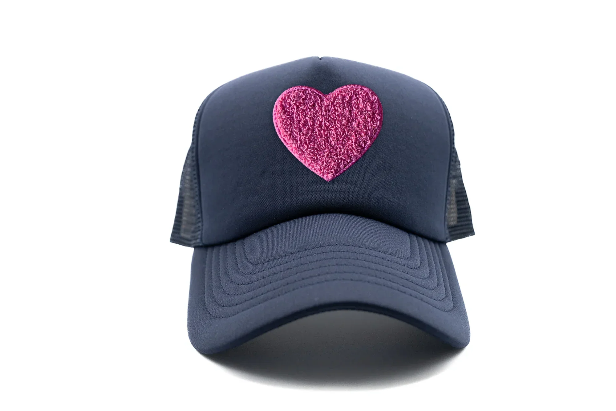 Terry Heart Trucker Hat - Image 4