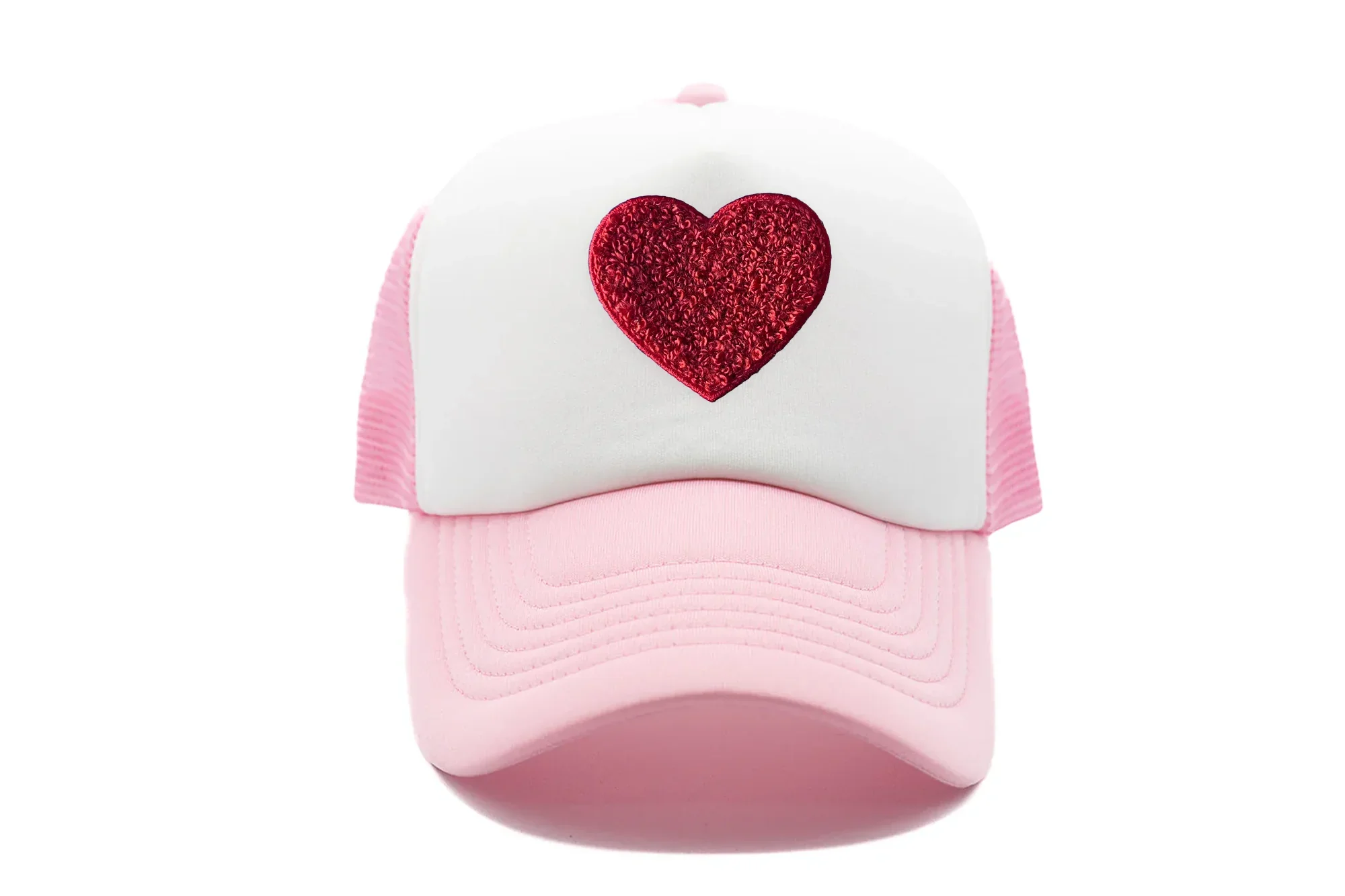 Terry Heart Trucker Hat - Image 44