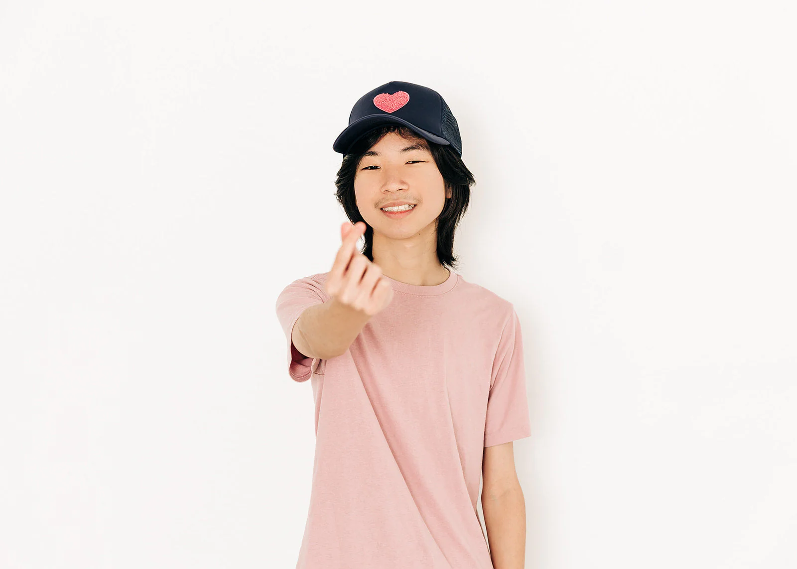 Terry Heart Trucker Hat - Image 5