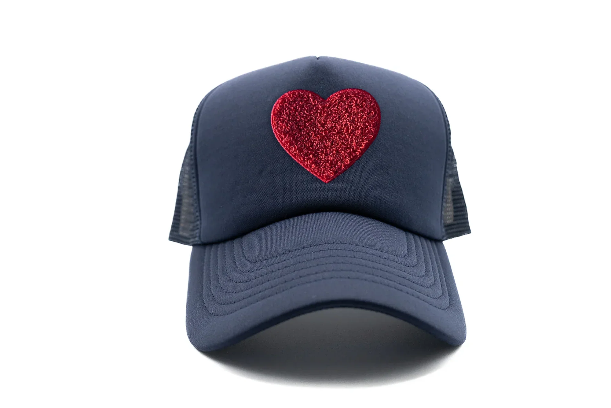 Terry Heart Trucker Hat - Image 8