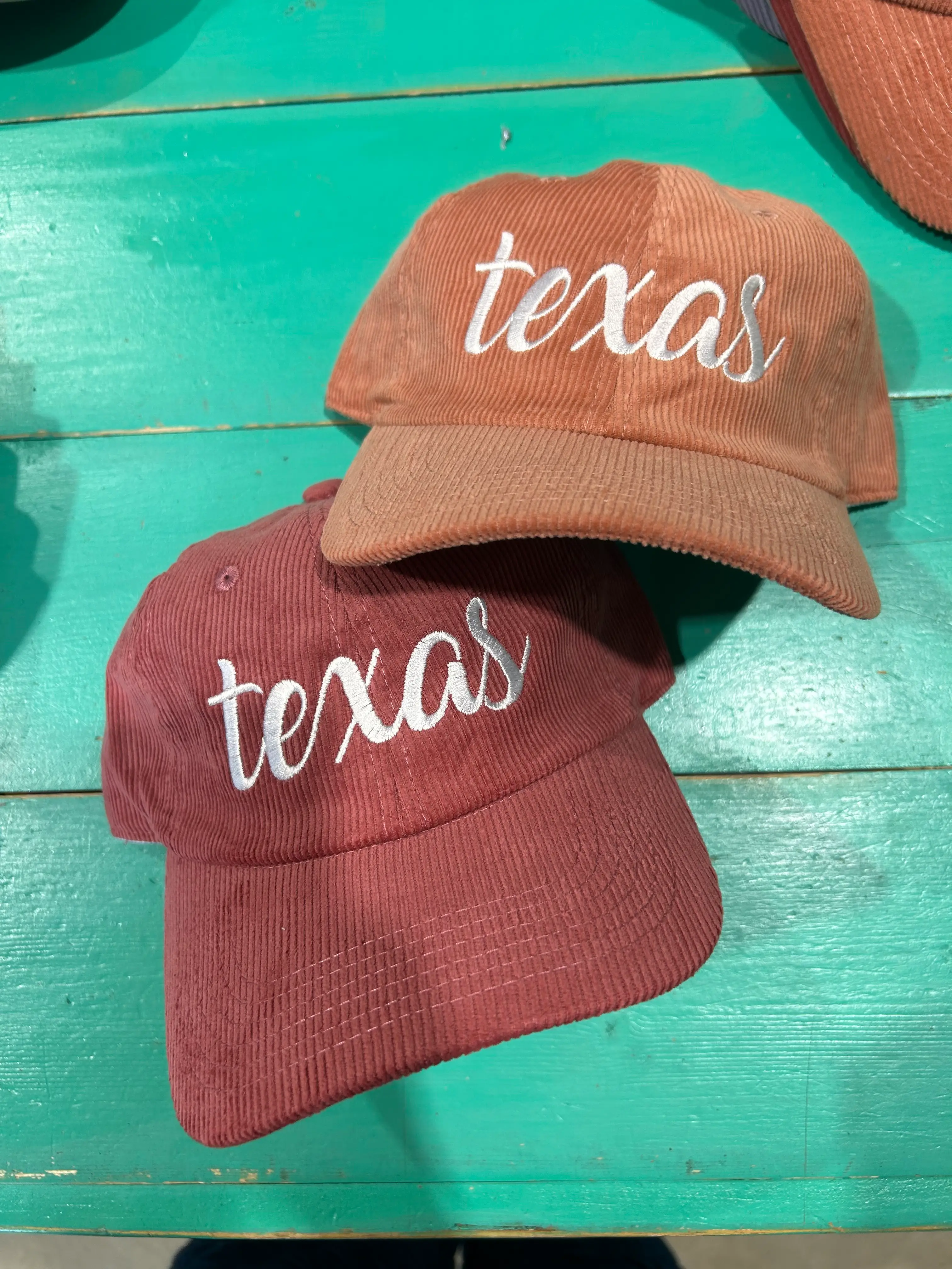 Texas Corduroy Dad Hat - Image 3