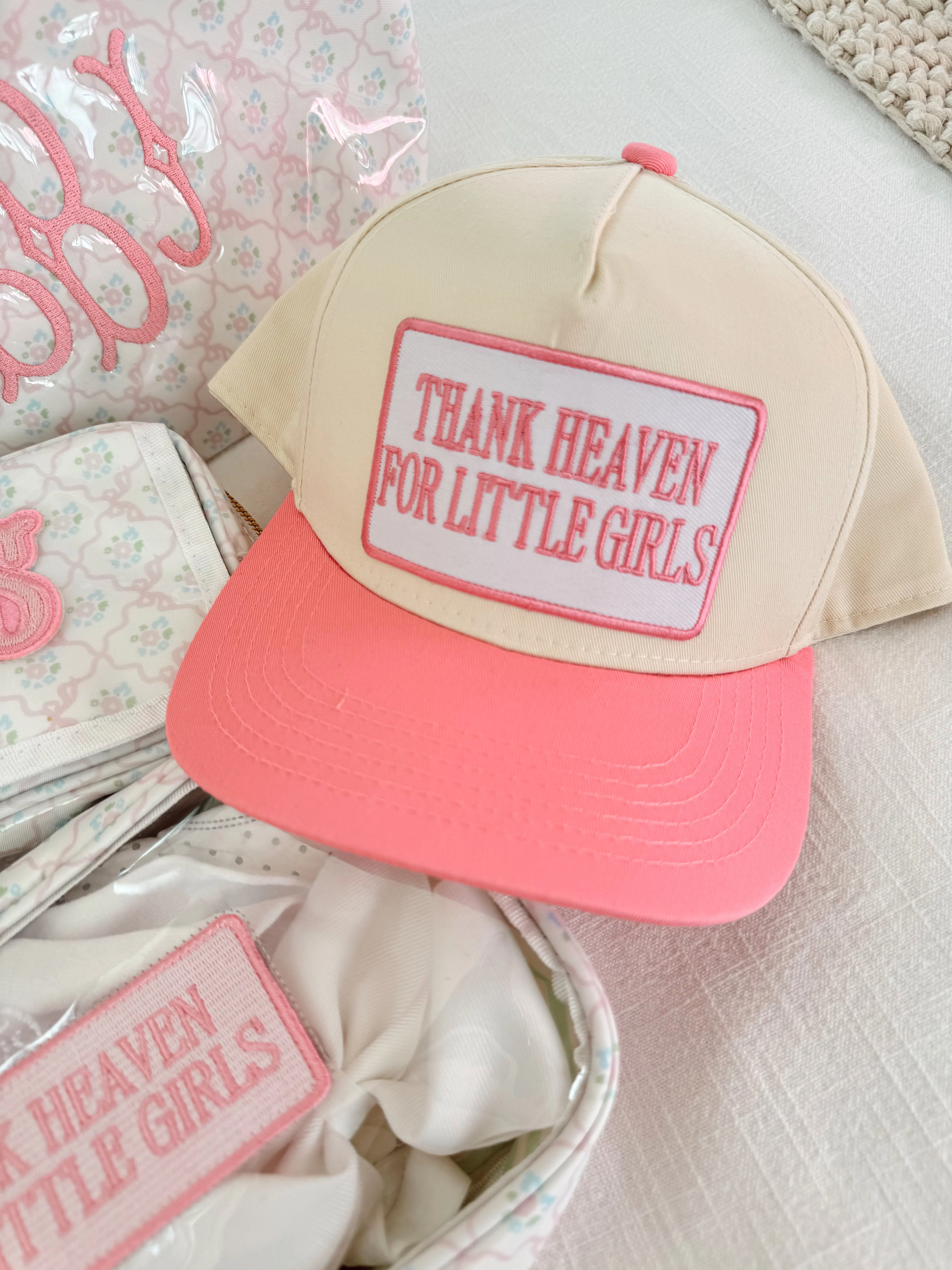 Thank Heaven - Vintage Trucker Hat - Image 4