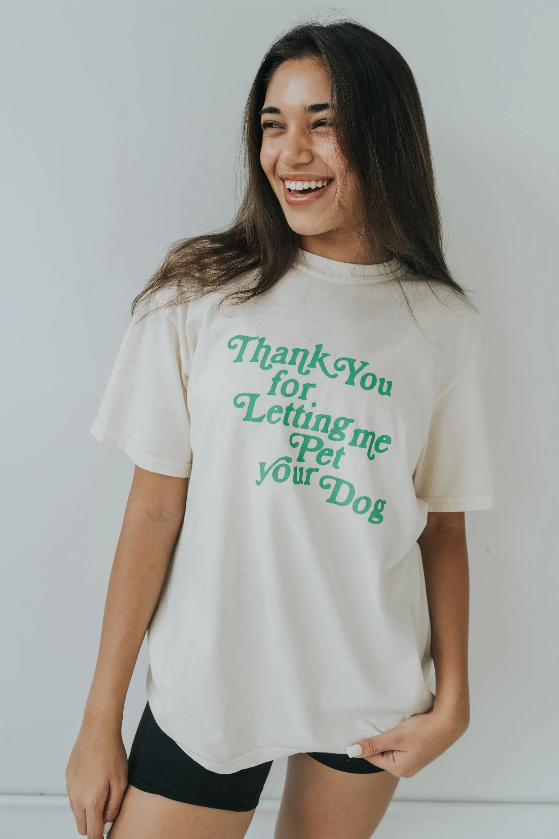 Thank You For Letting Me Pet Your Dog Tee - Image 3