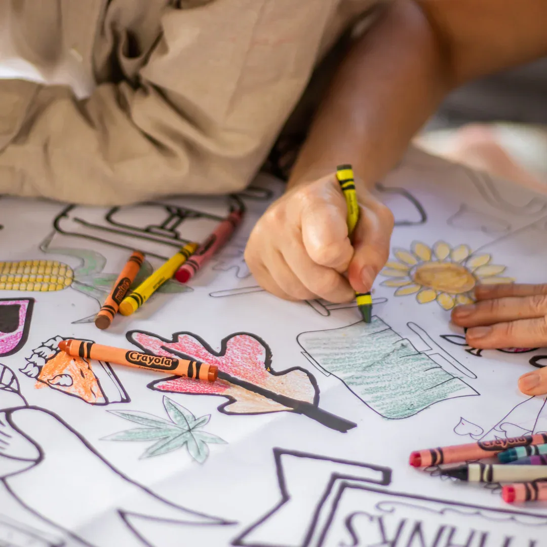 Thanksgiving Coloring Tablecloth - Image 5