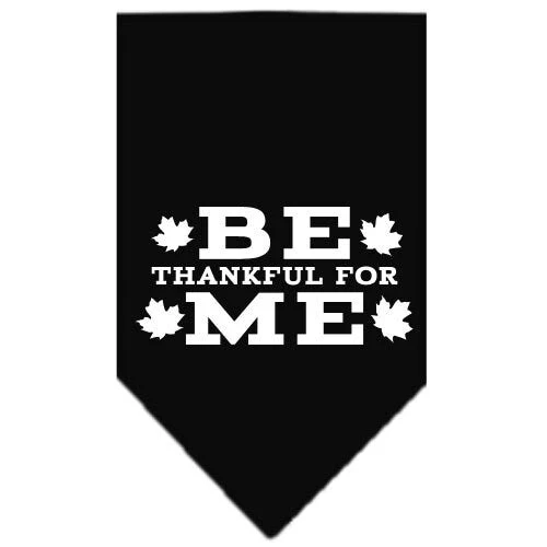 Thanksgiving Pet and Dog Bandana Screen Printed, "Be Thankful For Me" - Image 8