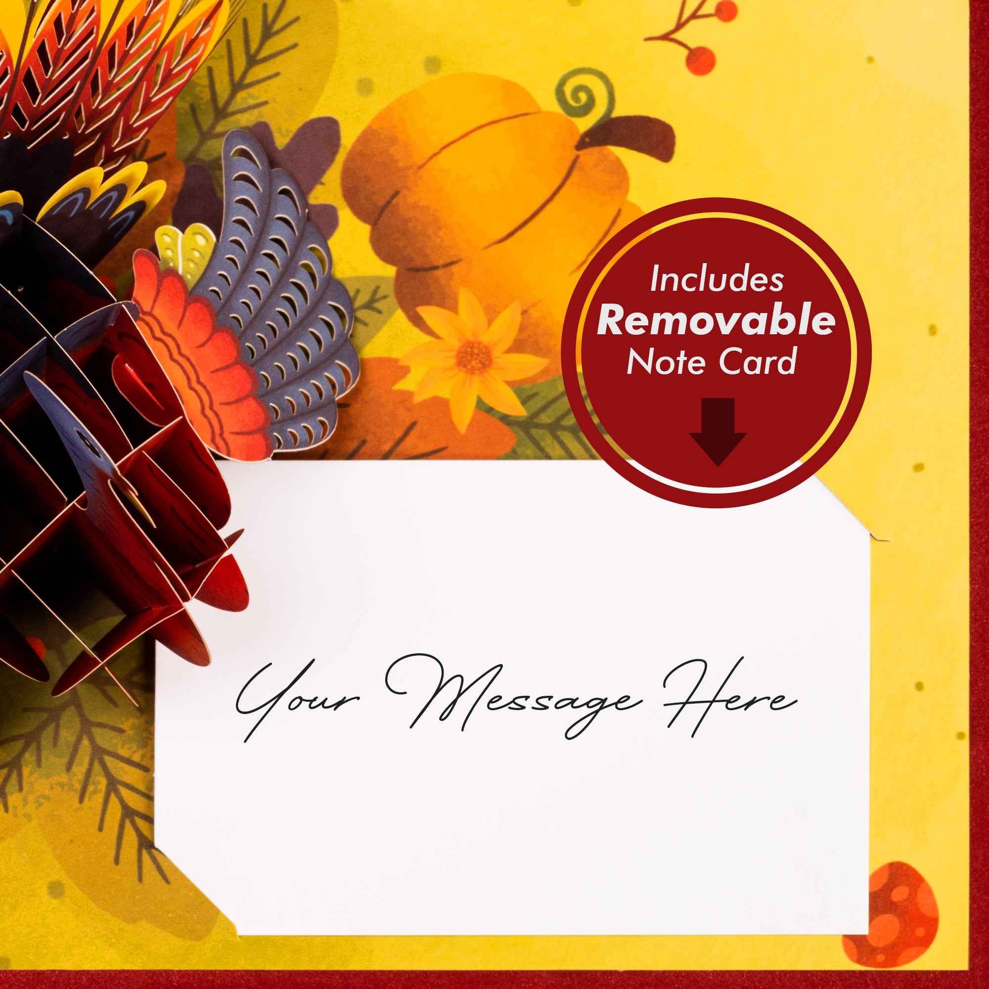 Thanksgiving Turkey Pop Up Card - Image 7