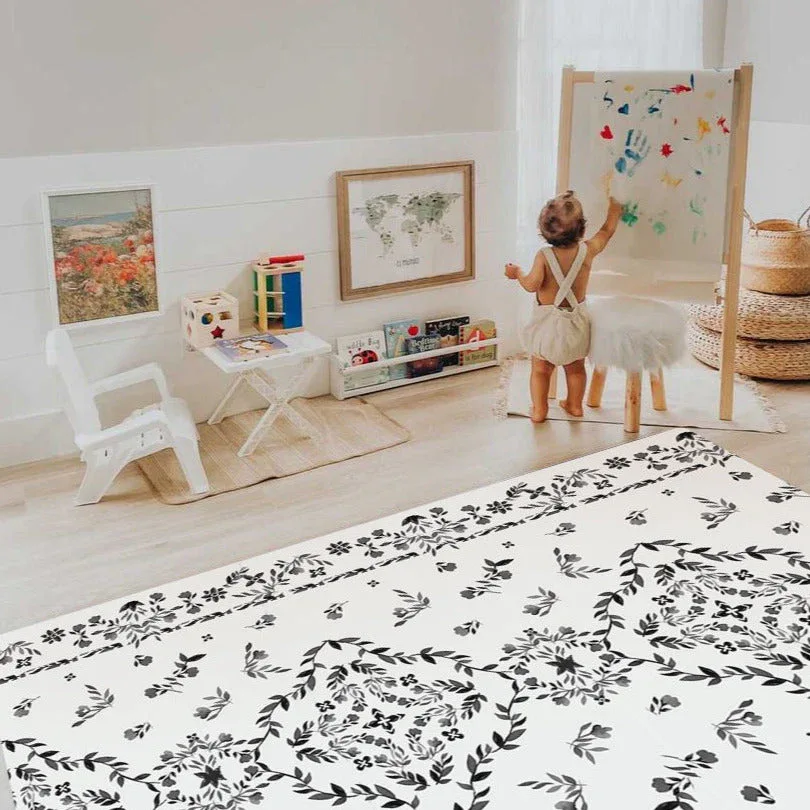 The August Rose White Shwally Playmat - Image 3