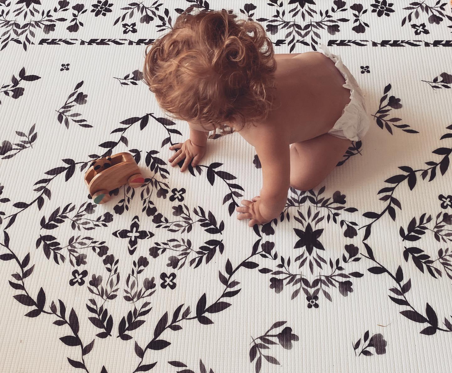 The August Rose White Shwally Playmat - Image 4