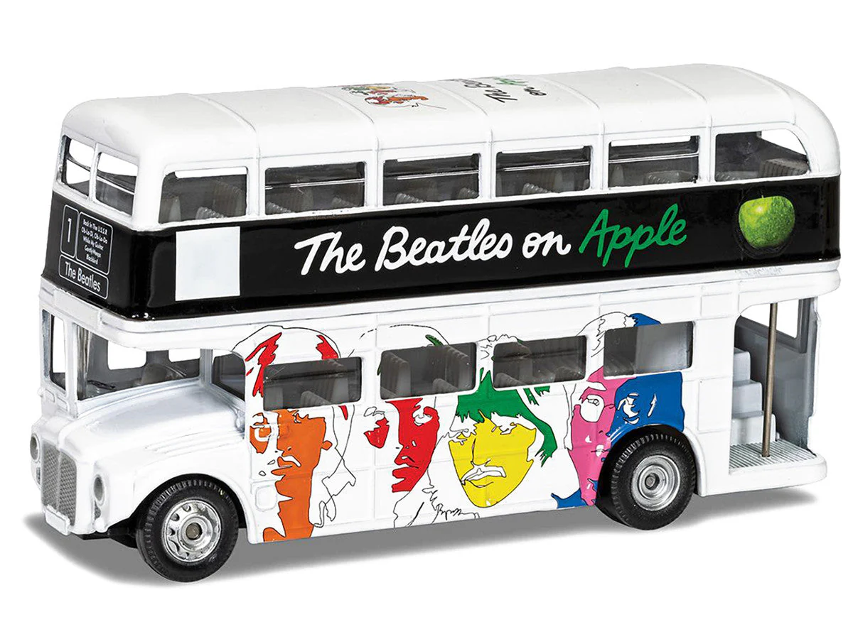 The Beatles London Double Decker Bus "The White Album" White Diecast Model Car by Corgi - Image 3