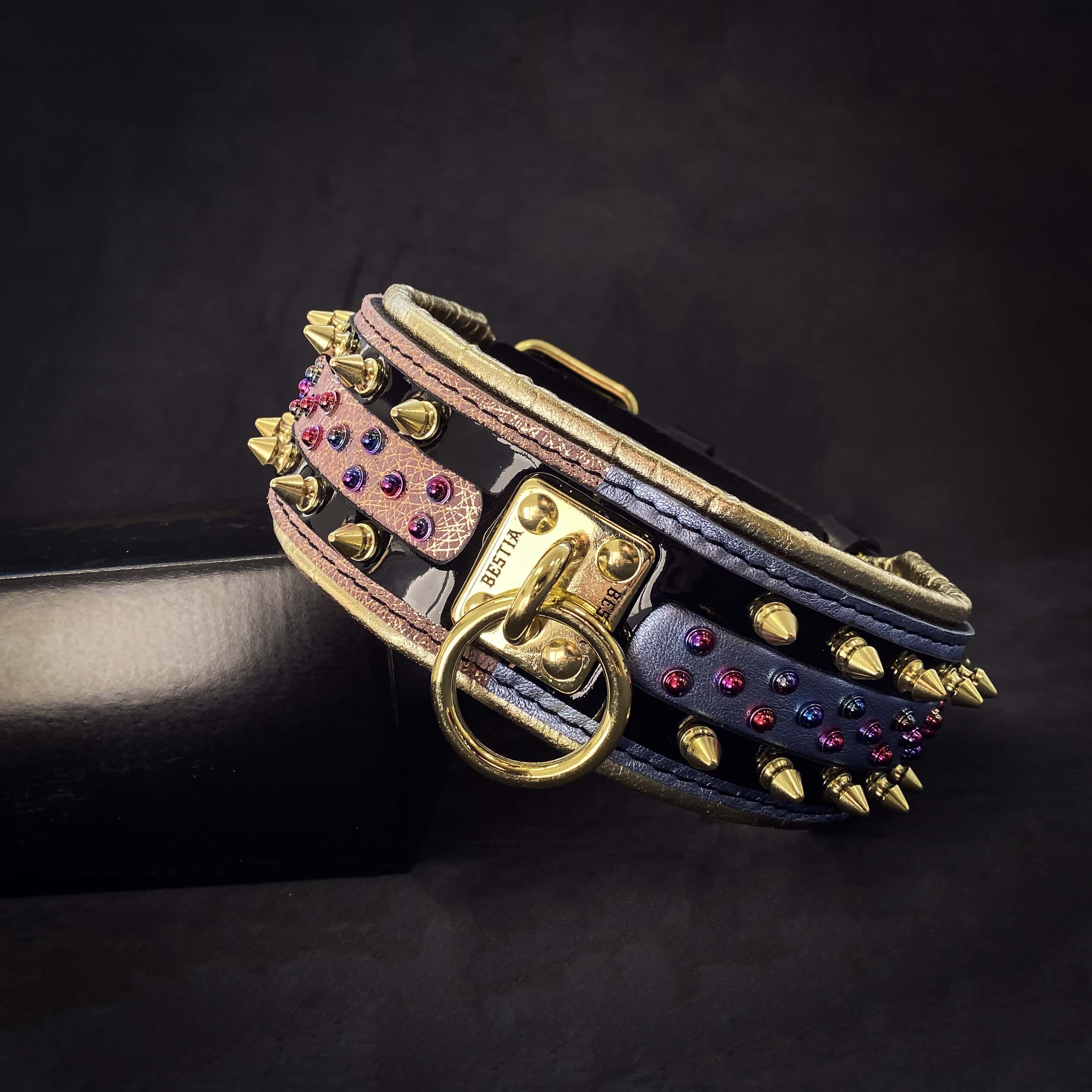 The Candy Dog Collar Black - Image 2
