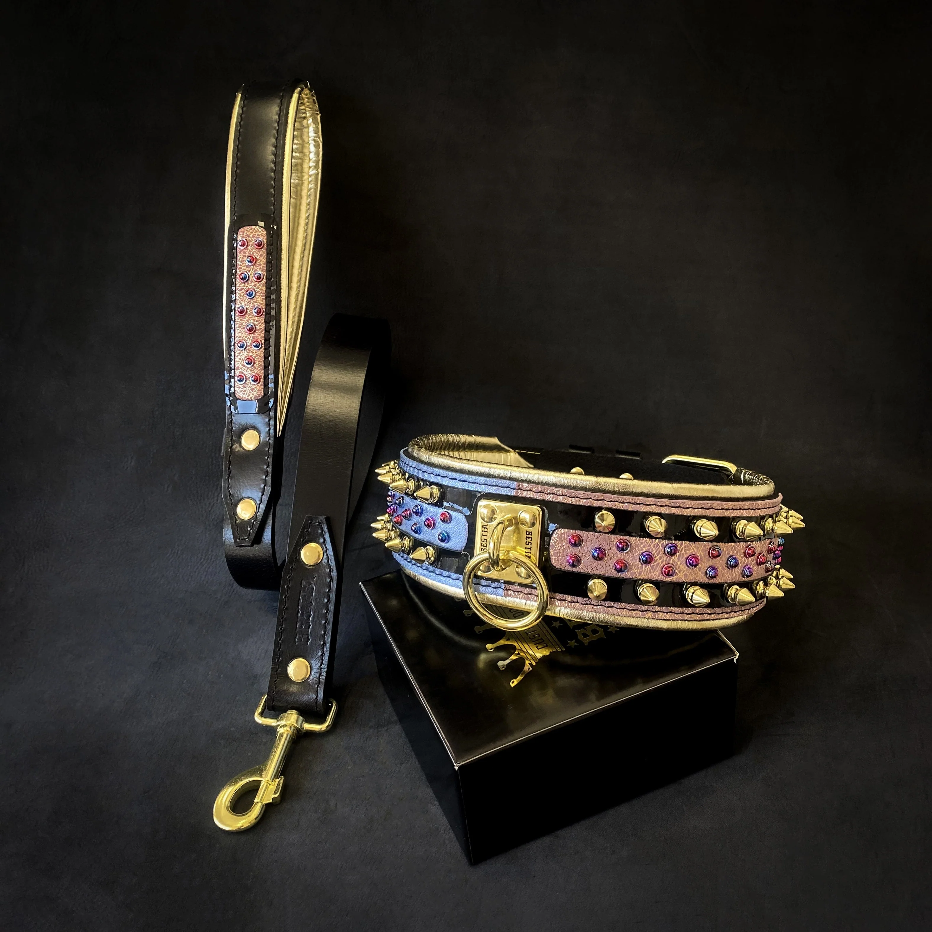 The Candy Dog Collar Black - Image 4