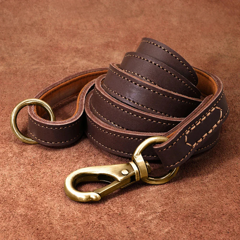 The Classic Leather Lead - Premium Dog Leash - Image 3