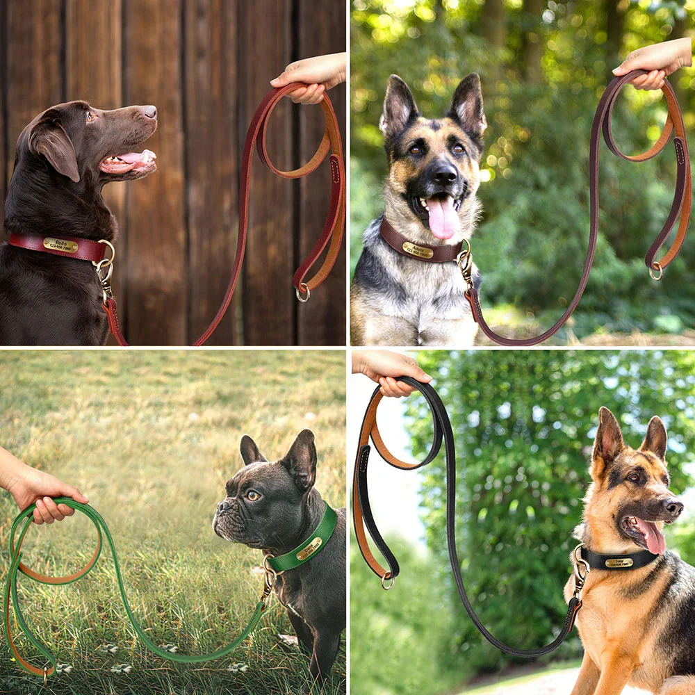 The Classic Leather Lead - Premium Dog Leash - Image 9