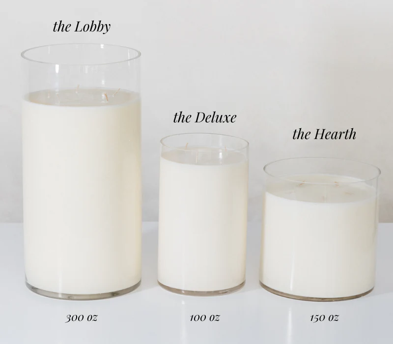 The Deluxe - 100 Oz Luxury Hearth Candle - Image 2