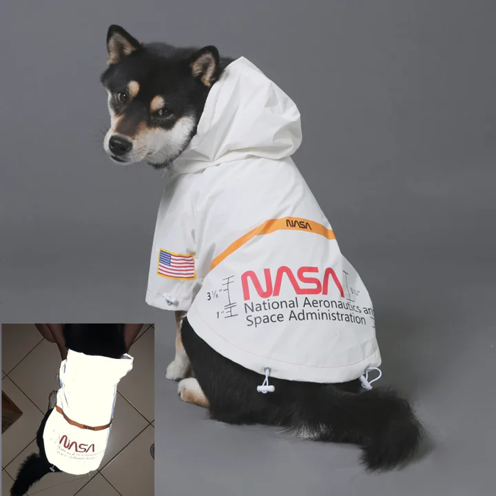 The Dog Face Windproof Waterproof Reflective Pet Cat Dog Jacket - Image 40